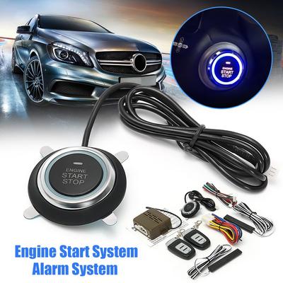 Пластиковый автомобильный запуск двигателя, остановка внедорожника, бесключевой доступ, запуск двигателя, сигнализация, кнопка дистанционного стартера, стоп, автоаксессуары