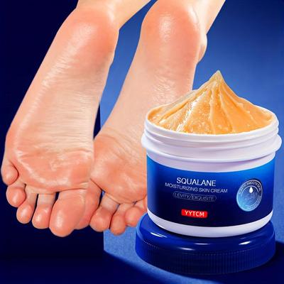 Крем увлажняющий с скваланом, сухой увлажняющий питательный крем для ног 70 г