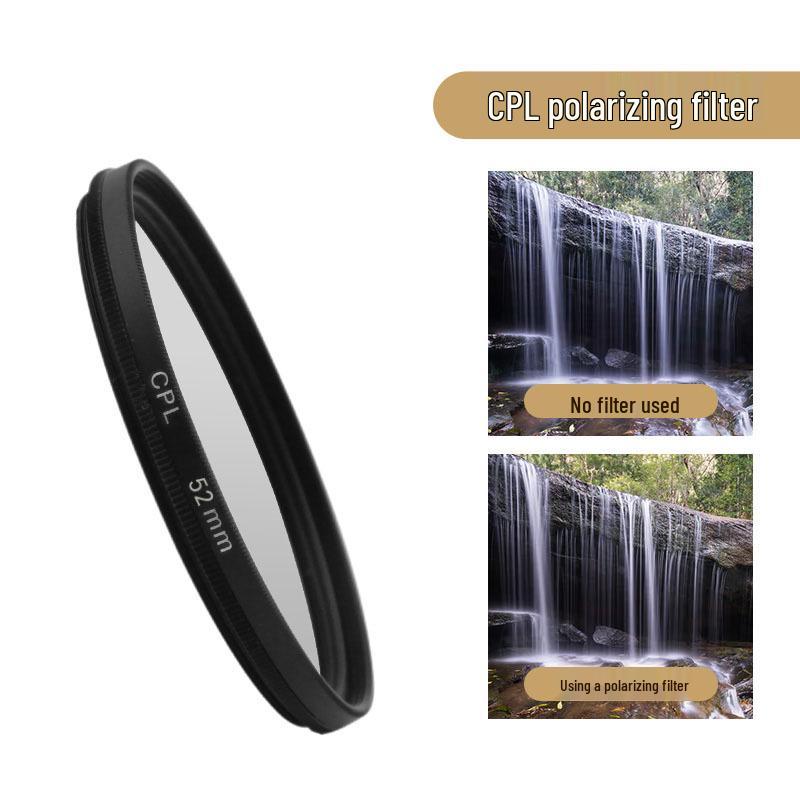 Чехол-фильтр для объектива Apple iPhone 13 Pro - Набор линз CPL 52 мм