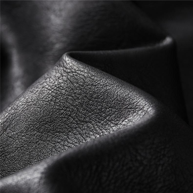 Новая мужская куртка, мотоциклетная куртка, кожаная куртка в такую ​​же полоску, эксклюзивная плюшевая кожаная куртка для мужчин