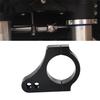 58mm Motorcycle Aluminium Steering Damper Fork Frame Mount Bracket Clamp Black