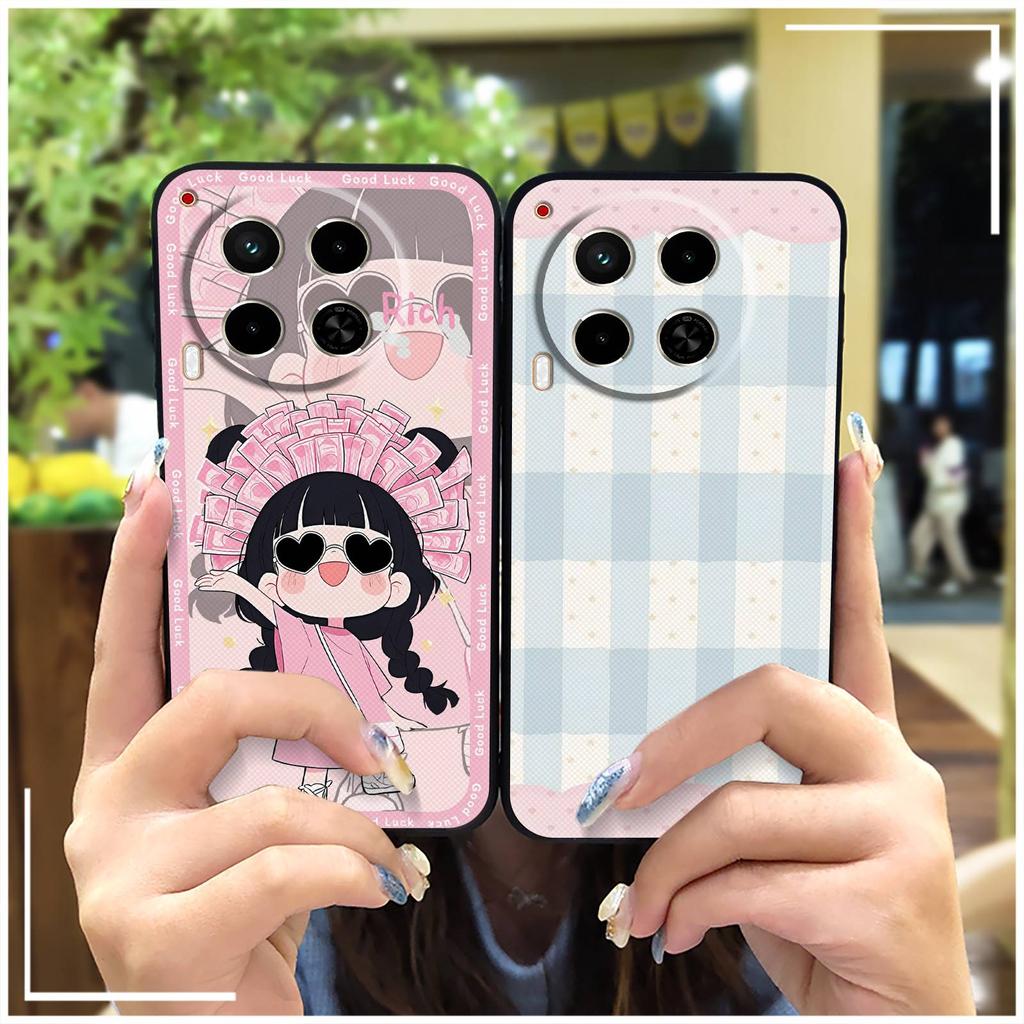 Shockproof Full Wrap Phone Case For Tecno Camon30/4G/5G/CL6/CL7 Animals Cute Back Cover Durable Anti-dust Silicone TPU