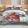10 Sizes Cute Goldfish Bedding Set Custom Kids Boys Teens Video Game Duvet Cover For Youth New Game Controller Bedspread