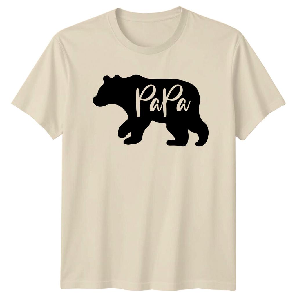 Papa Bear Silhouette TShirt Papa
