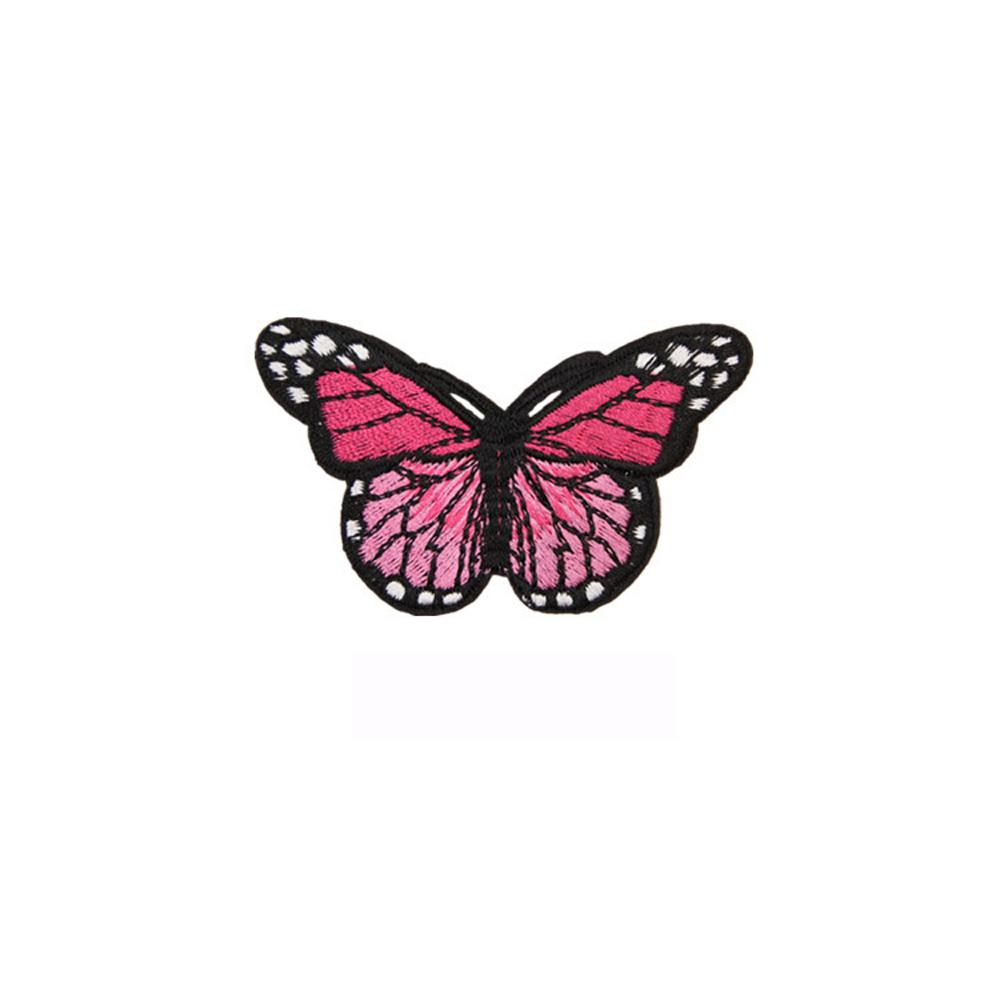 Sewing Badges Printing Butterfly Heat Transfer Sticker Iron On Patche Applique Clothes Patch