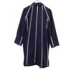 ISSEY MIYAKE made in Japan Stainless collar coat 3 Navy blue Women Used