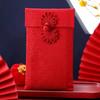 Year of the Horse Silk Brocade Red Envelopes with Hot Stamping Embroidery for Weddings and New Year