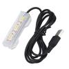 Aquarium Light USB Charging Plastic Fish Tank LED Light for Aquatic Plants LandscapeYellow