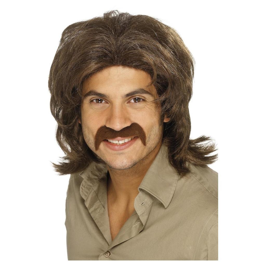 Smiffys Mens 70s Retro Wig