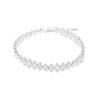 Banyan Tree S925 Silver Korean Three-Layer Beaded Women's Bracelet - Handmade, Simple, Trendy Silver Jewelry