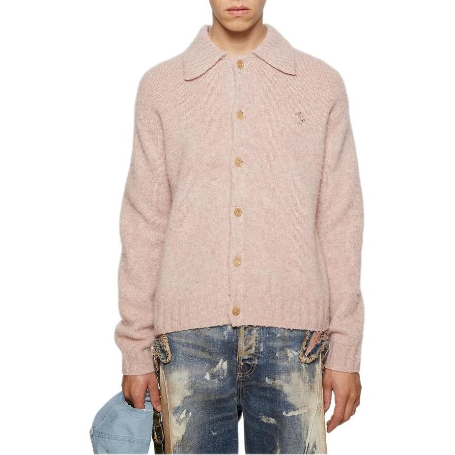 Acne Studios SS24 Вязаные изделия Мужские Смешанный розовый B60294-AI4