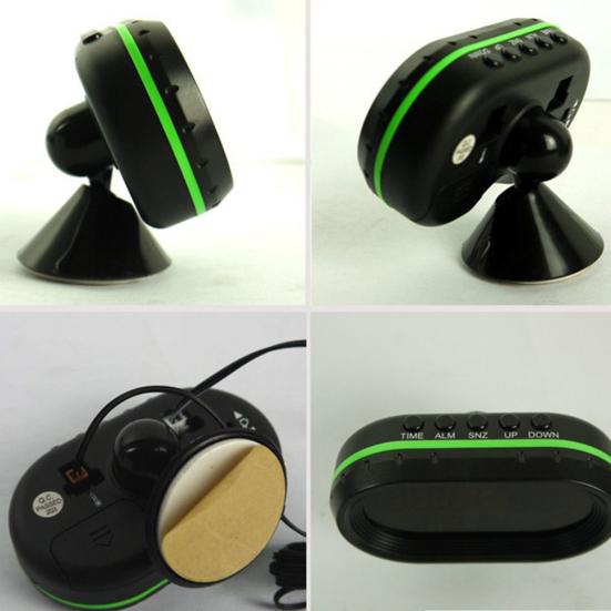 Универсальная ЖК-цифровая подсветка приборной панели, автомобильные часы, термометр, принадлежности для автомобиля