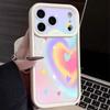 Ударопрочный чехол для телефона iPhone 17 Pro Max Чехол iPhone 16 15 14 13 Pro Max 11 17e 16e Модный принт с сердечками Мягкий силиконовый бампер