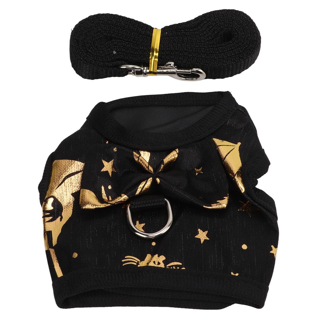 Rabbit Harness Leash Adjustable Soft Nylon Bunny Vest for Rabbit Ferret Bunny Kitten Guinea PigS