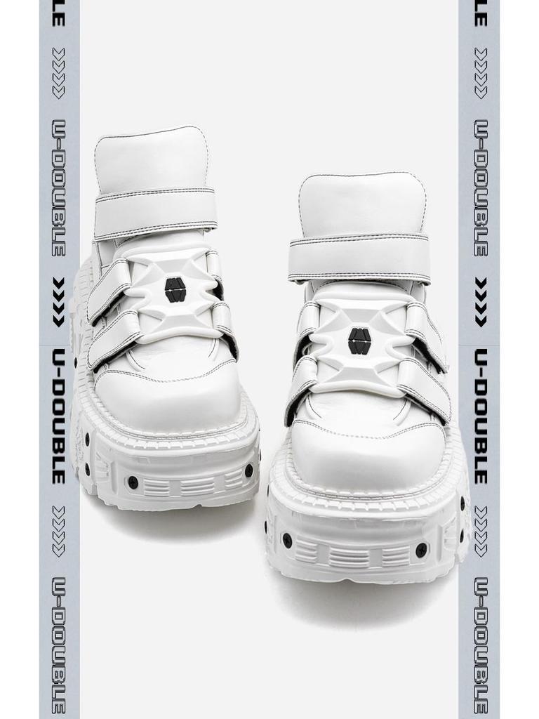 Унисекс высокие кроссовки с толстой платформой - тренд сезона Осень/Зима