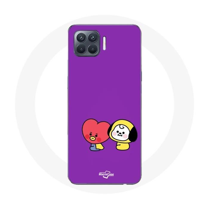 Case for Oppo A93 BTS Bangtan Sonyeondan BT21 Tata V Chimmy Jimin