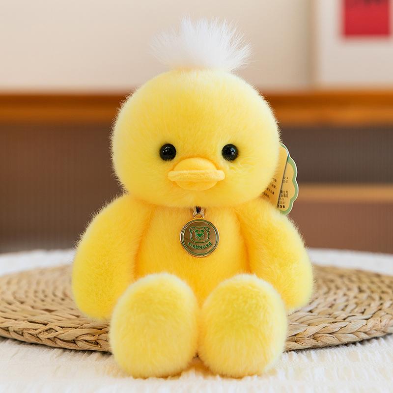 Cute jumping little animal doll panda rabbit cat bear doll palm treasure plush toy long leg doll