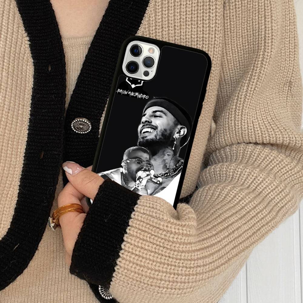 Epc Music R-Rauw Alejandro Rap Phone Case For IPhone 17 16 Pro Max 11 12 13 14 15 Hard PC+TPU Bracket Back Cover