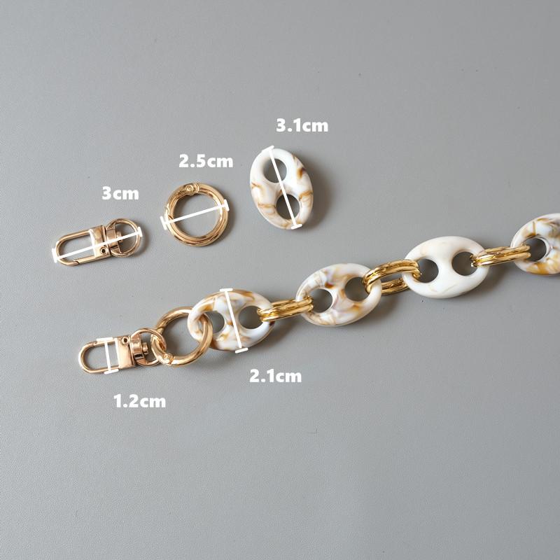 Новая цепочка для телефона, милый аксессуар, съемные детали, бежевый, синий, резиновый шейный ремешок через плечо, цепочка для телефона, акриловый ремешок на плечо, подвесная цепочка