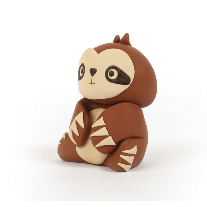 Pâte à modeler - Fimo - Sachet Paresseux - Marron - Enfant - Avancé
