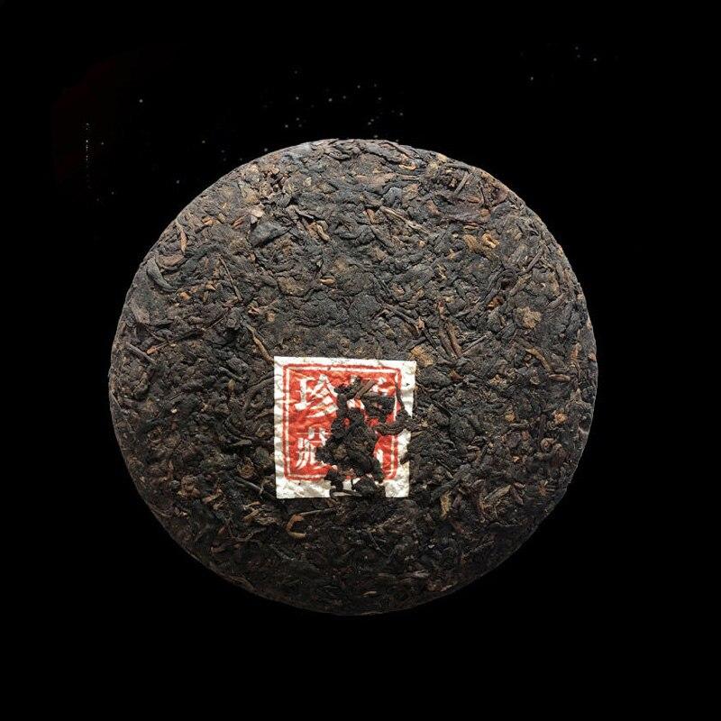 Чай Юнань Шу Пуэр 2019 г. Цзинмай Гора Древнее Дерево Спелый Чай Пуэр 357г