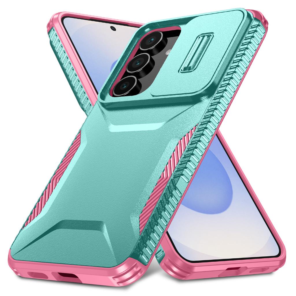 Чехол для Samsung Galaxy S25 FE Camshield TPU+PC Чехол для телефона Нескользящий Боковой край