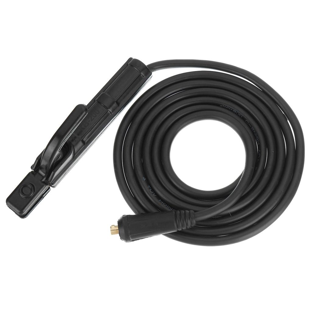 Профессиональный зажим для заземляющей сварки, набор зажимов 200A для Mig Tig, дуговой сварочный аппарат, кабель держателя электрода + кабель с зажимом заземления