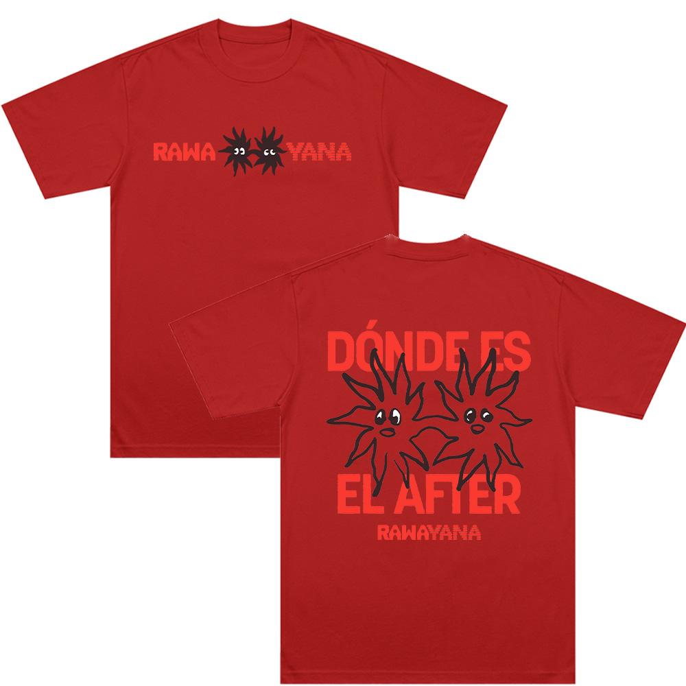 Rawa Yana T-Shirts Rawayana Band Album Merch Clothing Unisex Fashion Cotton Comfortable Casual Top