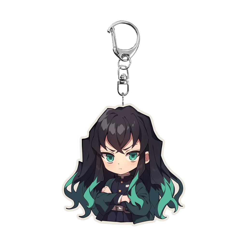 2D Плоский, Акриловый Мультяшный Брелок, Можно Повесить на Школьные Рюкзаки, Сумки через Плечо, Ключи, Милый Брелок, Украшение для Одежды.