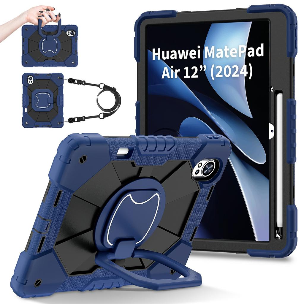 Для Huawei MatePad Air (2024) Чехол Силикон+ПК Подставка Чехол для планшета
