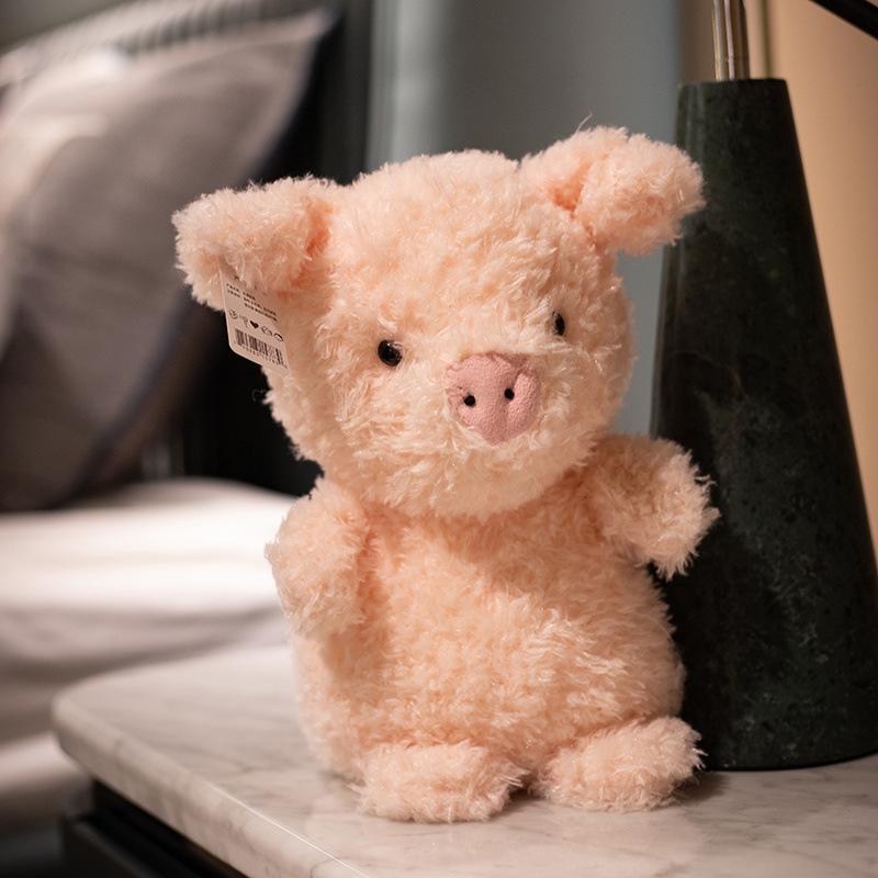 British Curly Pig Plush Toy: Children's Comfort Doll Gift