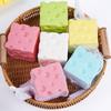 Сырная игрушка для снятия тревоги, сжимаемая, в сетчатом мешке, сенсорная игрушка от стресса, успокаивающие игрушки, медленно поднимающаяся, имитация еды, для улучшения концентрации и расслабления