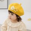 Cute Flower Toddler Beret Hat Comfortable Beanies Cap Fashion Knitted Hats  Autumn Winter