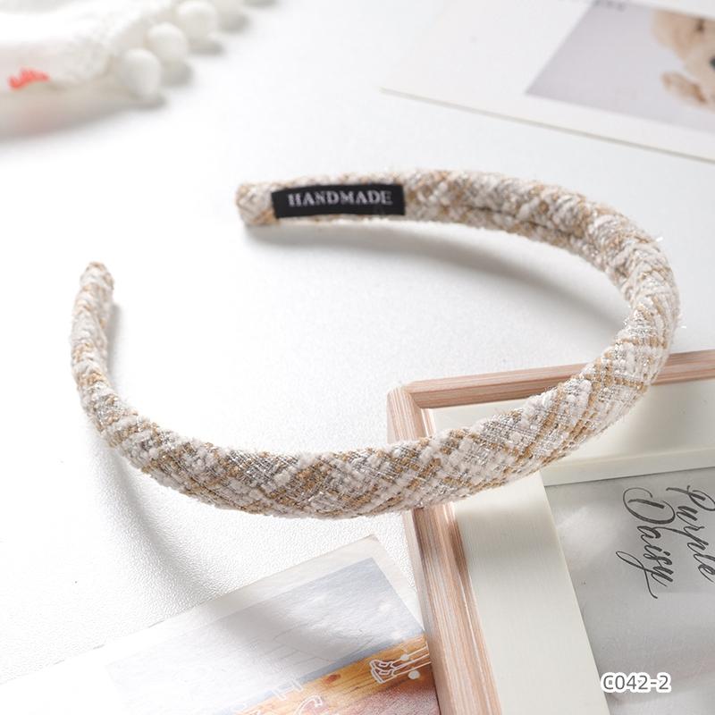 Продвинутый Сенс Женская Верхняя Повязка Аксессуары для Волос Маленький Аромат Модная Заколка для Волос для Милых Девочек Высокое Лицевое Давление Повязка на Голову