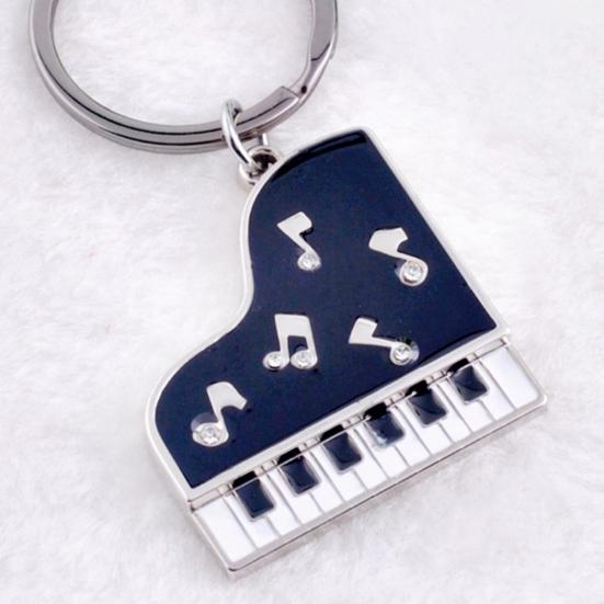 Фортепиано Музыка Ноты Автомобильный брелок Сумка Завесы Декор Брелок Брелок