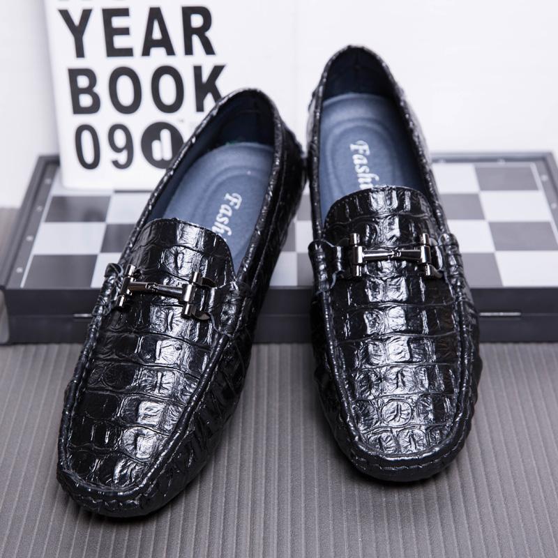 Синие модные повседневные туфли мужские мокасины блестящие фирменные лакированные кожаные туфли без застежек мужские туфли на плоской подошве обувь для вождения мужские мокасины мужская обувь