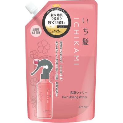 Ichikami Hair Scalp Увлажняющий Восстанавливающий Японский Травяной Душ Сменный Блок 375мл