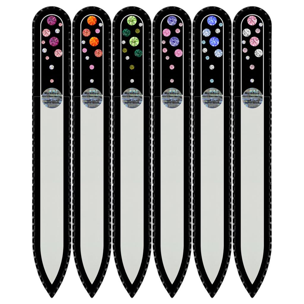 Set of 6 Glass Nail Files W-M - M1-6