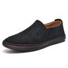 Handmade Men Shoes Leather Loafers Breathable Casual Shoes Fashion Soft Sneakers Men Driving Shoes Designer Slip on Flats