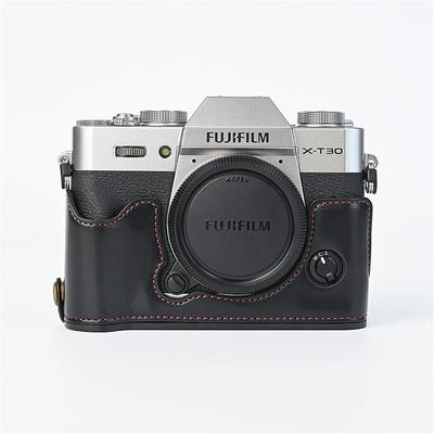 Получехол для камеры из ПУ кожи с масляным принтом для Fujifilm XT30II XT30 XT20 XT10 Fuji X-T30 X-T30II X-T20 X-T10 с открытым отсеком для батареи и ремешком