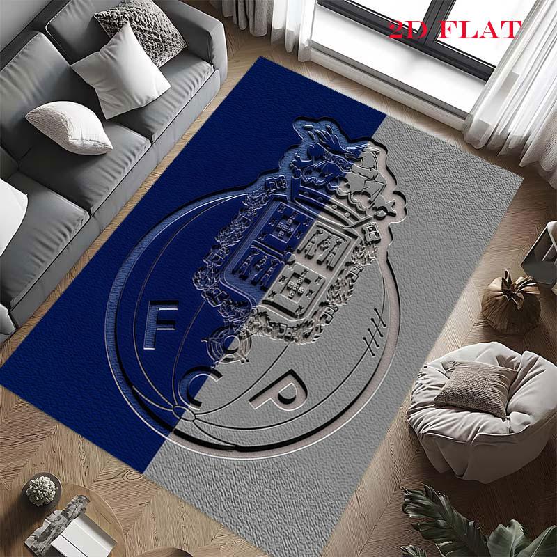 FC Porto poster Carpet Rug for Living Room Bedroom Home Sofa Decoration,Kids play Nonslip Floor Mat