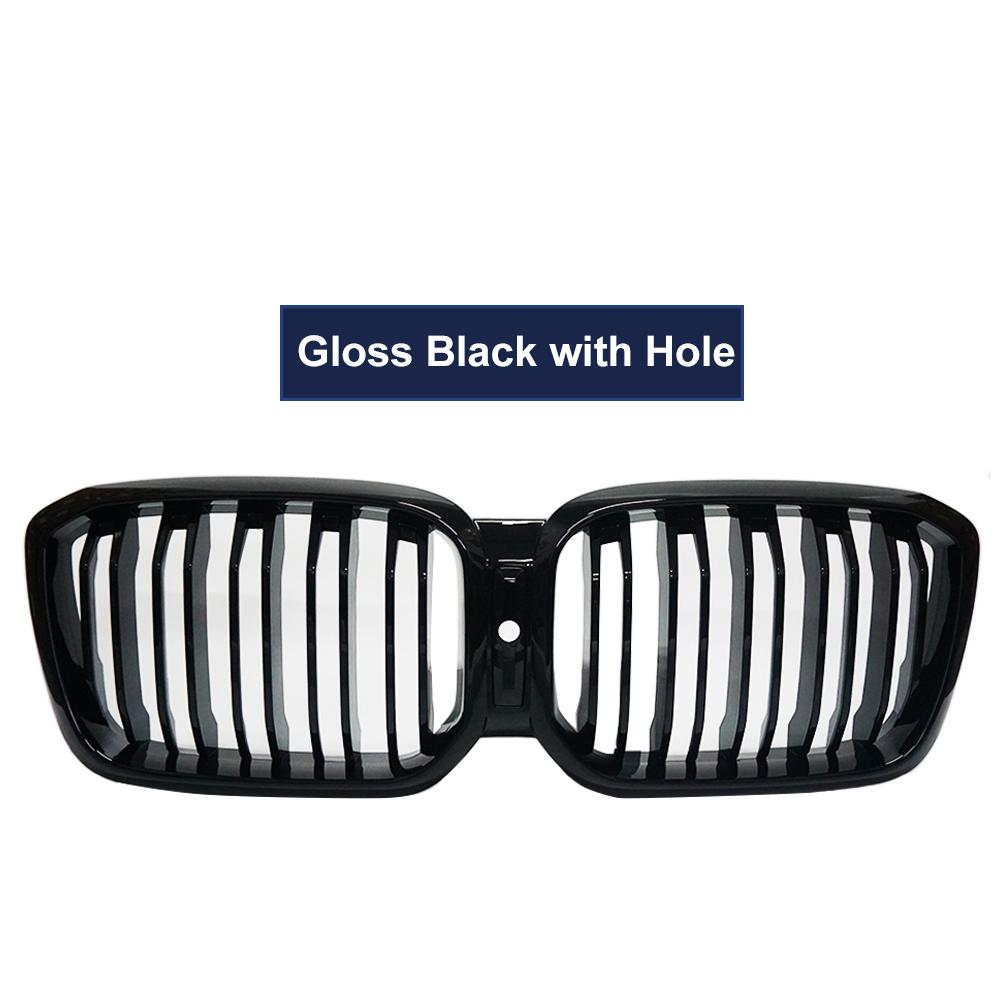 Thultra Высококачественная двухлинейная гоночная решетка, глянцевая черная решетка для BMW X3 G01 X4 G02 2022 + ABS, передний бампер, капот, почки