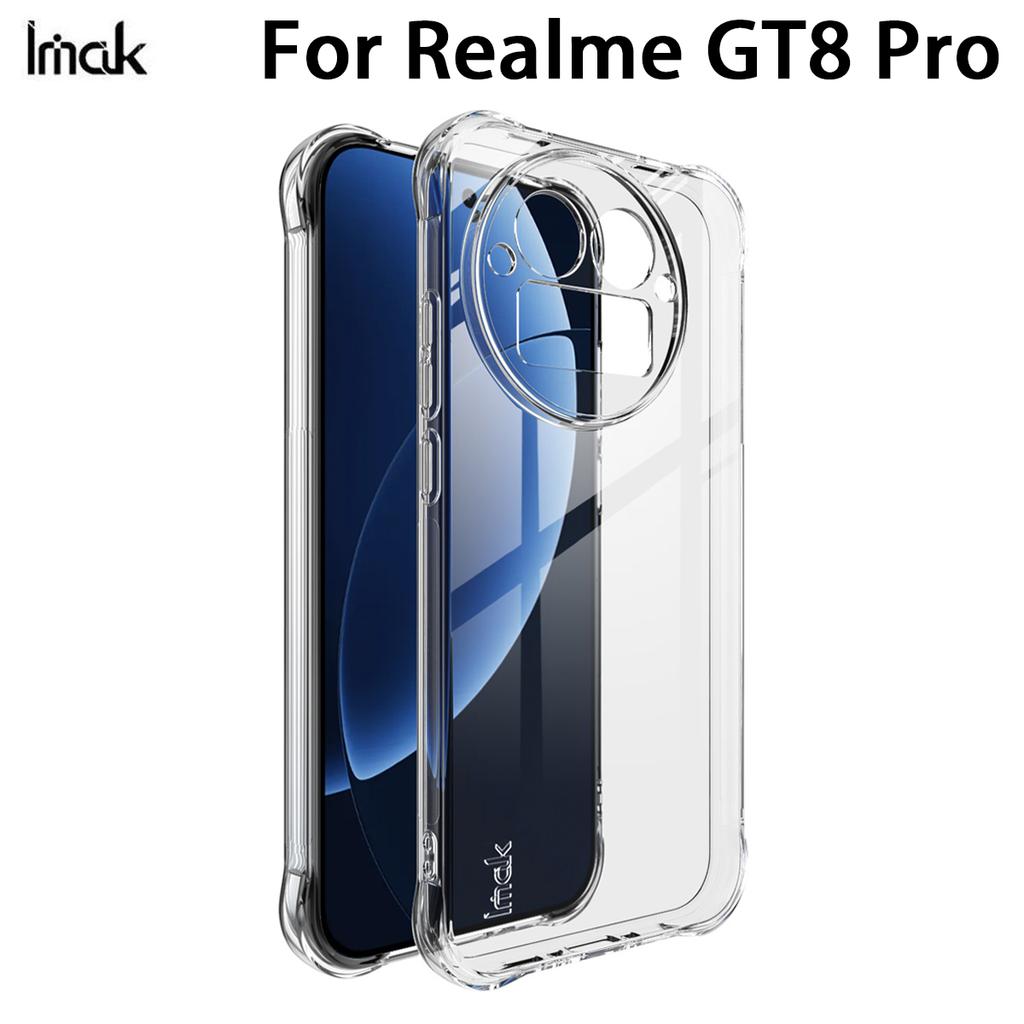 For Realme GT8 Pro 5G Phone Case IMAK Shock-resistant Soft Case