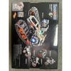 5-in-1 Building Toys with LED Light, APP & Remote Controll Building Block Set, 604 PCS RC Tech Rechargeable Tank Robot Sleigh Tracked Racer Toy, Gift