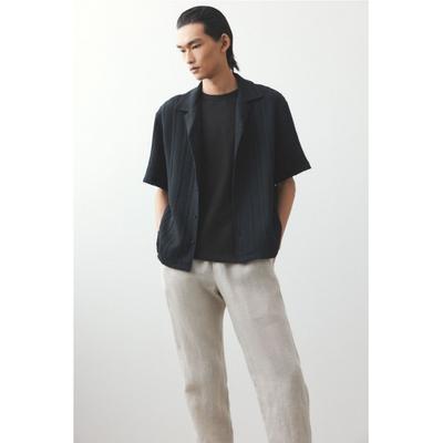H Mльняные брюки Regular Fit светло-бежевые