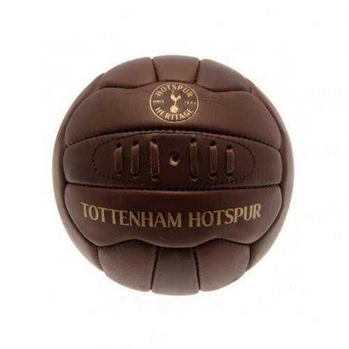 Tottenham Hotspur FC Retro Heritage Mini Leather Ball