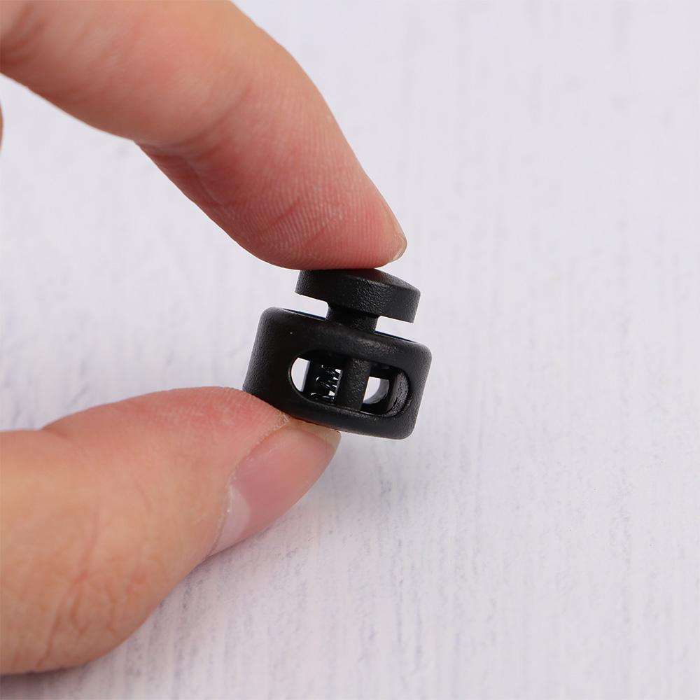 Travel Kit Clamp Toggle Plastic Cord Lock Buckles Clip Stopper Cord Rope Lock Stopper Rope Buckle