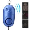 130db Personal Security Alarm Keychain Emergency Survival Anti Rape Siren with LED Flashlight