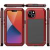 Сверхмощный металлический чехол для телефона IPhone 15 14 13 12 11 Pro Max XS XR 8 7 Plus противоударный защитный чехол Защитная пленка для экрана