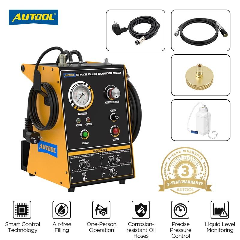 AUTOOL AST603 Car Brake Oil Exchanger Car Pulsating Brake Oil Changer Pulse Vacuum Transfer Pump Clean The Pipeline 220V 110V